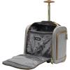 image:imageSteve Madden Designer Luggage Collection  3 Piece Softside Expandable Lightweight Spinner Suitcase Set  Travel Set Includes an Under Seat Bag 20Inch Carry on and 28Inch Checked Suitcase ShadowHarlo Gray