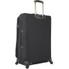 image:imageSteve Madden Designer Luggage Collection  3 Piece Softside Expandable Lightweight Spinner Suitcase Set  Travel Set Includes an Under Seat Bag 20Inch Carry on and 28Inch Checked Suitcase ShadowPeekaboo Black