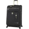 image:imageSteve Madden Designer Luggage Collection  3 Piece Softside Expandable Lightweight Spinner Suitcase Set  Travel Set Includes an Under Seat Bag 20Inch Carry on and 28Inch Checked Suitcase ShadowPeekaboo Black