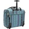 image:imageSteve Madden Designer Luggage Collection  3 Piece Softside Expandable Lightweight Spinner Suitcase Set  Travel Set Includes an Under Seat Bag 20Inch Carry on and 28Inch Checked Suitcase ShadowLegends Turquoise
