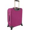 image:imageSteve Madden Designer Luggage Collection  3 Piece Softside Expandable Lightweight Spinner Suitcase Set  Travel Set Includes an Under Seat Bag 20Inch Carry on and 28Inch Checked Suitcase ShadowPeekaboo Purple