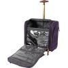 image:imageSteve Madden Designer Luggage Collection  3 Piece Softside Expandable Lightweight Spinner Suitcase Set  Travel Set Includes an Under Seat Bag 20Inch Carry on and 28Inch Checked Suitcase ShadowShadow Purple