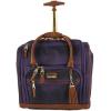 image:imageSteve Madden Designer Luggage Collection  3 Piece Softside Expandable Lightweight Spinner Suitcase Set  Travel Set Includes an Under Seat Bag 20Inch Carry on and 28Inch Checked Suitcase ShadowShadow Purple