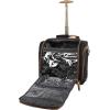 image:imageSteve Madden Designer Luggage Collection  3 Piece Softside Expandable Lightweight Spinner Suitcase Set  Travel Set Includes an Under Seat Bag 20Inch Carry on and 28Inch Checked Suitcase ShadowHarlo Black