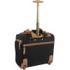 image:imageSteve Madden Designer Luggage Collection  3 Piece Softside Expandable Lightweight Spinner Suitcase Set  Travel Set Includes an Under Seat Bag 20Inch Carry on and 28Inch Checked Suitcase ShadowHarlo Black