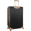 image:imageSteve Madden Designer Luggage Collection  3 Piece Softside Expandable Lightweight Spinner Suitcase Set  Travel Set includes 20 Inch Carry on 24 Inch amp 28Inch Checked Suitcases Black GreyHarlo Black