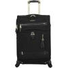 image:imageSteve Madden Designer Luggage Collection  3 Piece Softside Expandable Lightweight Spinner Suitcase Set  Travel Set includes 20 Inch Carry on 24 Inch amp 28Inch Checked Suitcases Black GreyBlack Grey