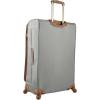 image:imageSteve Madden Designer Luggage Collection  3 Piece Softside Expandable Lightweight Spinner Suitcase Set  Travel Set includes 20 Inch Carry on 24 Inch amp 28Inch Checked Suitcases Black GreyHarlo Gray