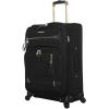 image:imageSteve Madden Designer Luggage Collection  3 Piece Softside Expandable Lightweight Spinner Suitcase Set  Travel Set includes 20 Inch Carry on 24 Inch amp 28Inch Checked Suitcases Black GreyBlack Grey