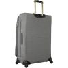 image:imageSteve Madden Designer Luggage Collection  3 Piece Softside Expandable Lightweight Spinner Suitcase Set  Travel Set includes 20 Inch Carry on 24 Inch amp 28Inch Checked Suitcases Black GreyPEEKABOO Grey