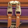 image:imageSteve Madden Designer Luggage Collection  Expandable 24 Inch Softside Bag  Durable Midsized Lightweight Checked Suitcase with 4Rolling Spinner Wheels Global BlackPurple