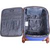 image:imageSteve Madden Designer Luggage Collection  Expandable 28 Inch Softside Bag for Men amp Women  Durable Lightweight Checked Suitcase with 4Rolling Spinner Wheels 28in Global BlackGlobal Blue