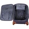 image:imageSteve Madden Designer Luggage Collection  Lightweight 28 Inch Expandable Softside Suitcase  Durable Rolling 4Spinner Wheels Checked Bag Shadow Purple Shadow PurpleShadow Purple