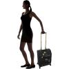 image:imageSteve Madden Designer Luggage Collection  Lightweight Softside Expandable Suitcase for Men amp Women  Durable 20 Inch Carry On Bag with 4Rolling Spinner Wheels 20in Global BlackPeekaboo Black