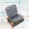 image:imageSteve Madden Designer Luggage Collection  Lightweight Softside Expandable Suitcase for Men amp Women  Durable 20 Inch Carry On Bag with 4Rolling Spinner Wheels 20in Global BlackGlobal Black