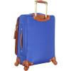 image:imageSteve Madden Designer Luggage Collection  Lightweight Softside Expandable Suitcase for Men amp Women  Durable 20 Inch Carry On Bag with 4Rolling Spinner Wheels 20in Global BlackGlobal Blue