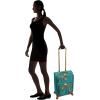 image:imageSteve Madden Designer Luggage Collection  Lightweight Softside Expandable Suitcase for Men amp Women  Durable 20 Inch Carry On Bag with 4Rolling Spinner Wheels 20in Global BlackHarlo Teal Blue