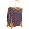 image:imageSteve Madden Designer Luggage Collection  Lightweight Softside Expandable Suitcase for Men amp Women  Durable 20 Inch Carry On Bag with 4Rolling Spinner Wheels 20in Global BlackDark Purple
