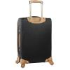image:imageSteve Madden Designer Luggage Collection  Lightweight Softside Expandable Suitcase for Men amp Women  Durable 20 Inch Carry On Bag with 4Rolling Spinner Wheels 20in Global BlackHarlo Black