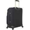 image:imageSteve Madden Designer Luggage Collection  Lightweight Softside Expandable Suitcase for Men amp Women  Durable 20 Inch Carry On Bag with 4Rolling Spinner Wheels 20in Global BlackPeekaboo Black