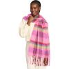 image:imageSteve Madden Lofty Plaid Winter Scarf Strawberry Pink