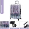 image:imageSteve Madden Luggage Collection  3 Piece Hardside Lightweight Spinner Suitcase Set  Travel Set includes 20 Inch Carry On 24 inch and 28 Inch Checked Suitcases DiamondDiamond