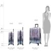 image:imageSteve Madden Luggage Collection  3 Piece Hardside Lightweight Spinner Suitcase Set  Travel Set includes 20 Inch Carry On 24 inch and 28 Inch Checked Suitcases DiamondDiamond