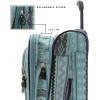image:imageSteve Madden Luggage Large 28 Expandable Softside Suitcase With Spinner Wheels 28in Legends TurquoiseLegends Turquoise