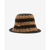 image:imageSteve Madden Merla Bucket Hat Natural Multi 3 Inch Brim 4 Inch Crown