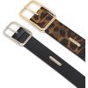 image:imageSteve Madden Womens Black and Leopard Pant Belt PackBlackLeopard