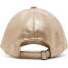 image:imageSteve Madden Womens Distressed Metallic Baseball Hat Tan