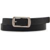 image:imageSteve Madden Womens Steve Madden 3 Pack Women Belts for Jeans Dresses Pants Ladies Waist BeltBlackGrey
