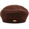 image:imageSteve Madden Womens Steve Madden Codie Sherpa Baker Boy HatChocolate