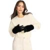 image:imageSteve Madden Womens Steve Madden Faux Fur GloveBlack