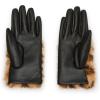 image:imageSteve Madden Womens Steve Madden Faux Fur GloveBlack Leopard