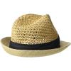 image:imageSteve Madden Womens Steve Madden Paper Crochet Straw Fedora with BandBlack