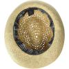 image:imageSteve Madden Womens Steve Madden Paper Crochet Straw Fedora with BandBlack
