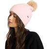 image:imageSteve Madden Womens Wide Cuff Beanie with PomLight Pink