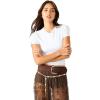 image:imageSteve Madden Womens Wide Faux Suede BeltChocolate