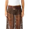 image:imageSteve Madden Womens Wide Faux Suede BeltChocolate