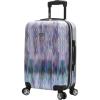 image:imageSteve Madden Luggage Collection  3 Piece Hardside Lightweight Spinner Suitcase Set  Travel Set includes 20 Inch Carry On 24 inch and 28 Inch Checked Suitcases DiamondDiamond