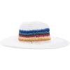 image:imageSteve Madden Misha Fedora Hat White Multi