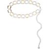 image:imageSteve Madden Womens Multicolor Chain BeltGoldSilver