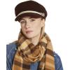 image:imageSteve Madden Womens Steve Madden Codie Sherpa Baker Boy HatChocolate