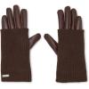 image:imageSteve Madden Womens Steve Madden Faux Leather Cinched Opera GloveBrown