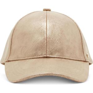image:imageSteve Madden Womens Distressed Metallic Baseball Hat Tan
