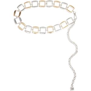 image:imageSteve Madden Womens Multicolor Chain BeltGoldSilver