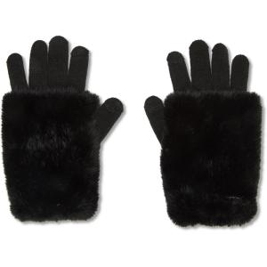 image:imageSteve Madden Womens Steve Madden Faux Fur GloveBlack