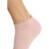 image:imageSteve Madden Womens 5pk Ruffle Cuff Solid Low Cut HcBlush Multi