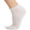 image:imageSteve Madden Womens 5pk Ruffle Cuff Solid Low Cut HcOatmeal Heather